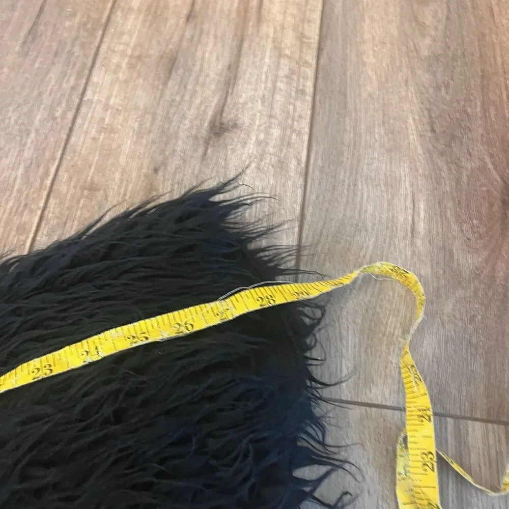 Black Faux Fur Gorilla Suit Costume Outfit Halloween Full Body Suit Kids Youth L - Picture 6 of 7